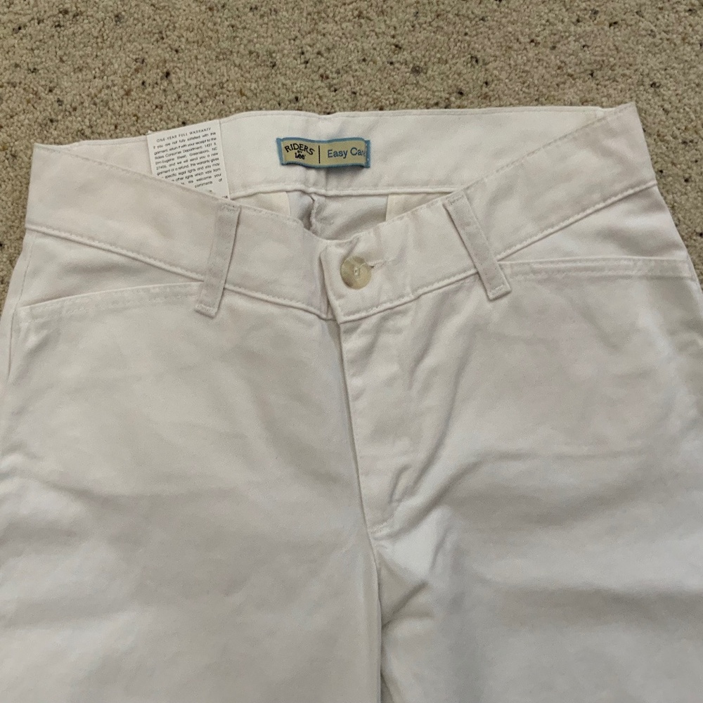 Riders by Lee Jeans, 6M, White, NWT - Picture 4 of 5